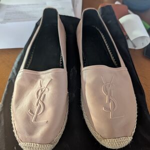 Yves Saint Laurent Pink Espadrilles